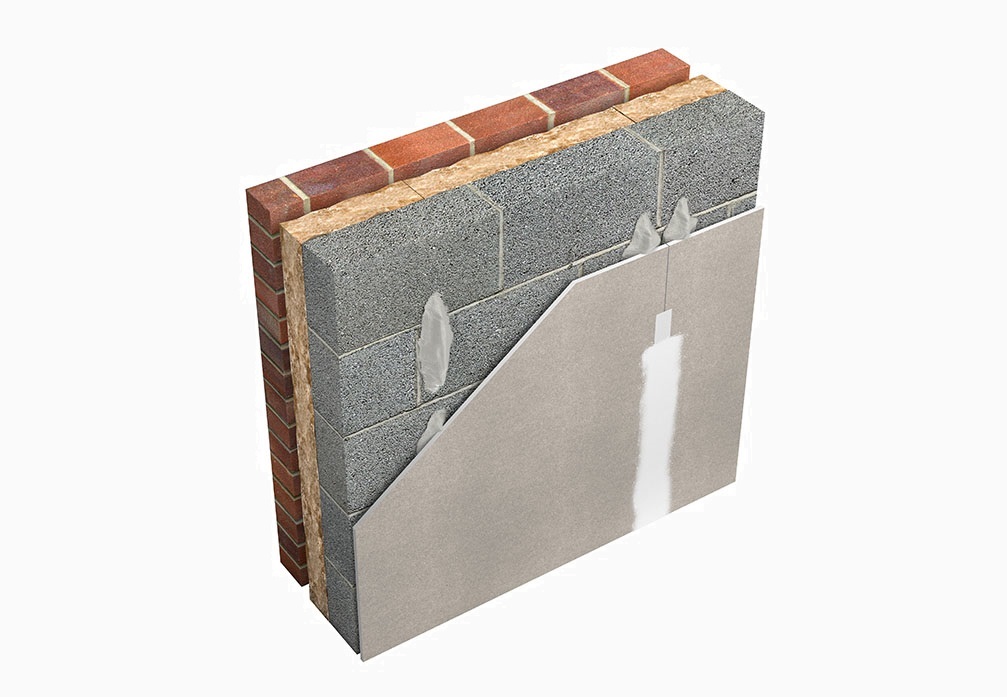 apšiltinimo darbai - sienos blokelis